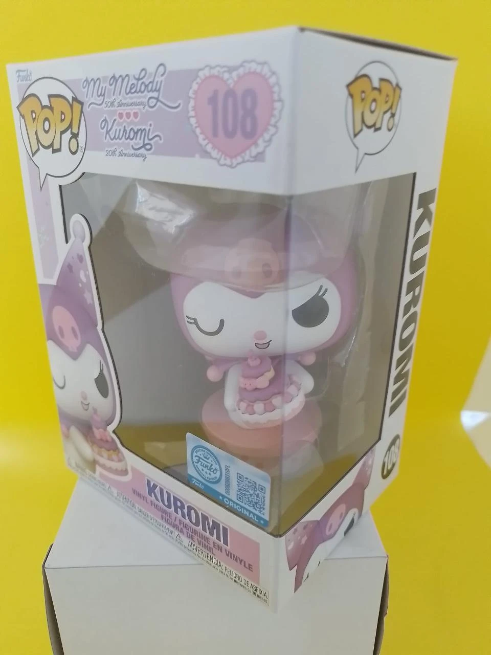 Funko Pop ! Hello Kitt - Kuromi 20e Anniversaire #108 Édition Spéciale - NEUF – photo 2